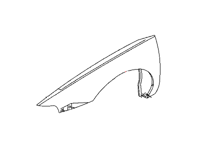 Mopar 4580599 Fender-Fender Right