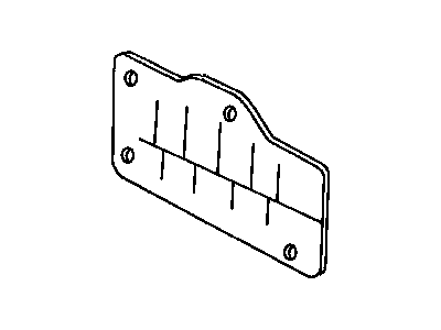 Mopar 4696285 Shield-Tie Rod Splash