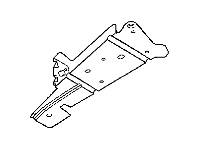 Mopar 4756951 Bracket FASCIA Shelf Right