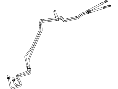 Mopar 55056952AD Tube-Oil Cooler Pressure And Ret