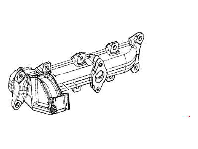 Ram Exhaust Manifold - 68226938AA