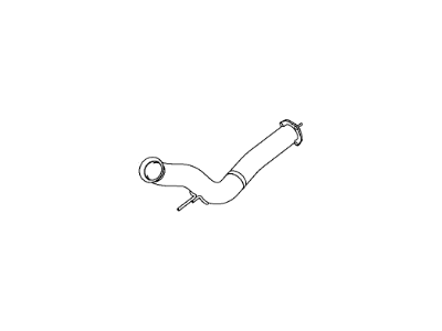 Mopar 68087111AH Front Exhaust Pipe