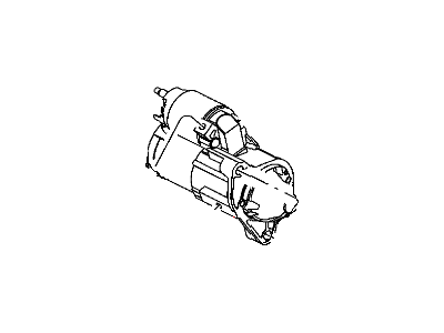 Mopar R5030023AA Starter Motor Reman