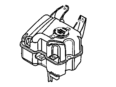 2005 Chrysler Sebring Coolant Reservoir - 4596258AC