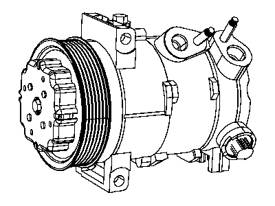 2008 Chrysler Sebring A/C Compressor - 55111426AC