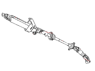 Mopar 55315022AD Intermediate Shaft