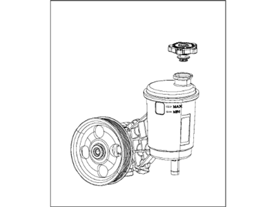 Mopar 68225509AA Power Steering Pump