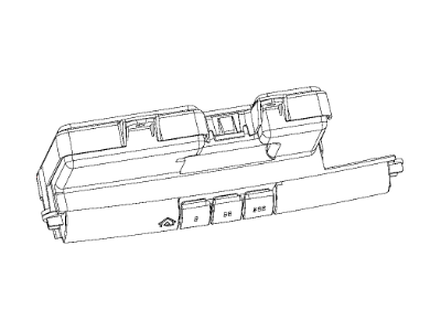 Mopar 5QT76DX9AB Module-Compass Temperature