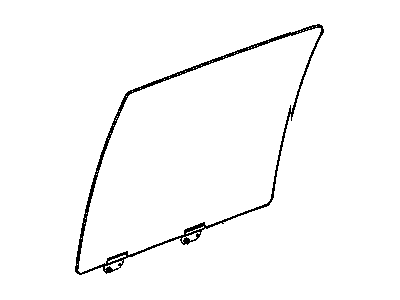 Mopar 55362196AB Glass-Rear Door