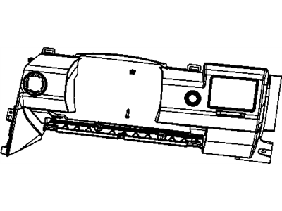 Mopar XT10XDBAD Bezel-Instrument Panel