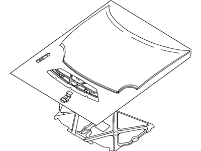 Mopar 5008553AA SILENCER-Hood