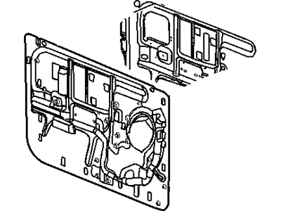 Mopar 55276174AJ Shield-Front Door