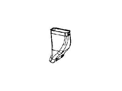 Mopar 5058420AA Duct-Instrument Panel