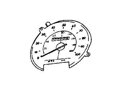 Mopar 4713568 SPEEDO-Cluster 100 Mph