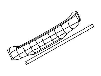 Mopar 5018425AA Front Bumper Cover