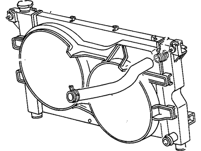 Mopar 4682587 Radiator Replaces