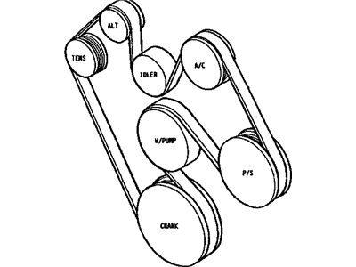 Mopar 53011097 Accessory Drive