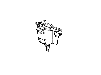 Mopar YC45WL5AA ASHTRAY-Instrument Panel