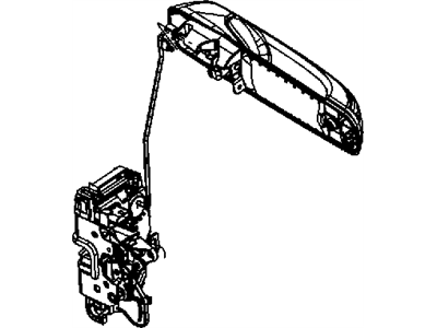 2019 Ram 5500 Door Handle - 55112382AE