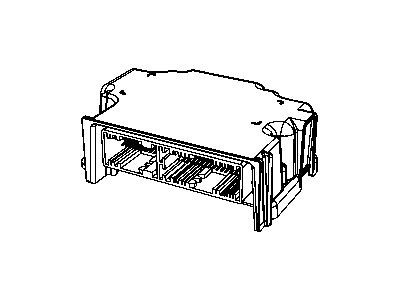 2007 Jeep Compass Air Bag Control Module - 4672607AC