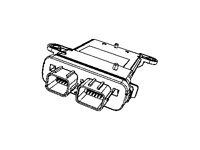 2007 Jeep Compass Air Bag Control Module - 5084006AE