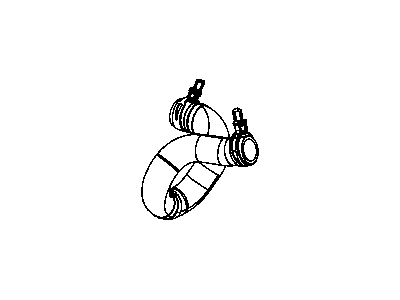 Mopar 5005534AF Hose-Radiator Outlet