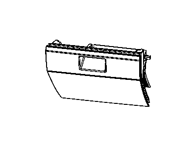 Mopar 1QX76BD3AA Glove Box-Instrument Panel