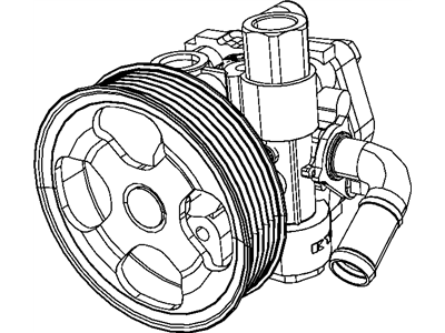 2008 Chrysler Sebring Power Steering Pump - 5151017AD