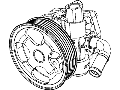 2010 Dodge Journey Power Steering Pump - 5151017AD