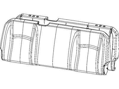 Mopar 68053453AA Foam-Seat Back