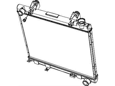 Mopar 55056506AD Engine Cooling Radiator