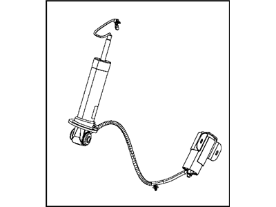 2015 Dodge Viper Shock Absorber - 68228266AA