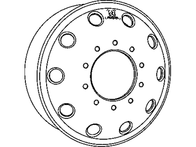 Dodge Ram 4500 Spare Wheel - 68053036AA