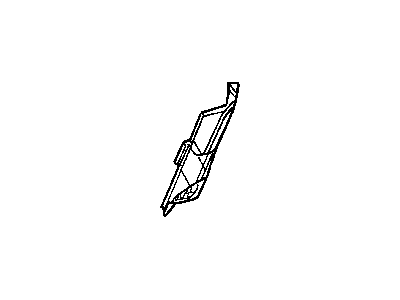 Mopar 4716607 Reinforcement Quarter Pane