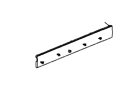 Mopar 5KL71XDVAC Panel-Swing Gate Trim