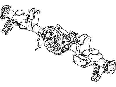 Mopar 5191205AA Housing-Rear Axle