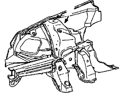 Mopar 5140809AA Panel-WHEELHOUSE