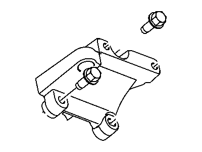 2008 Chrysler 300 Engine Mount Bracket - 4578048AA