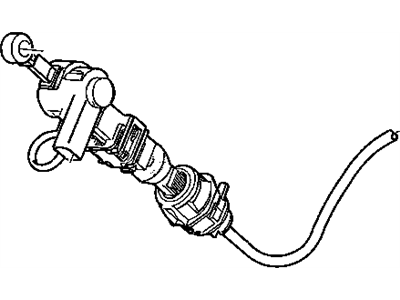 Mopar 52107847AJ Automatic Transmission Shifter Cable Upper