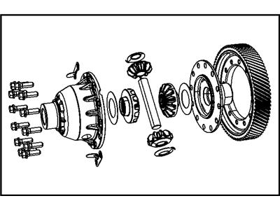 Dodge Grand Caravan Differential - 5078726AA