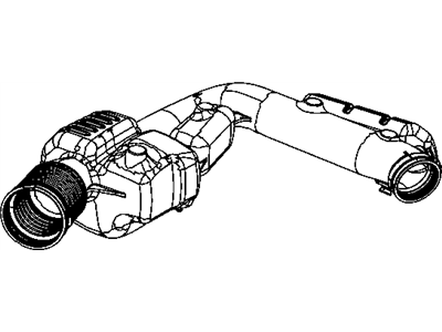 Mopar 68022170AB Air Cleaner Hose
