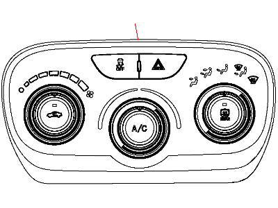 Mopar 1TQ78DX9AC Control-Heater