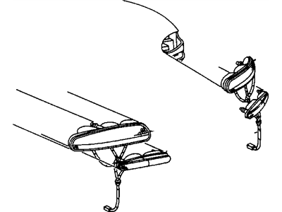 Mopar 4642101 Lamp-Back-Up And Turn Signal