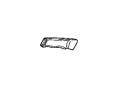 Mopar 5096623AA Handle-Parking Brake