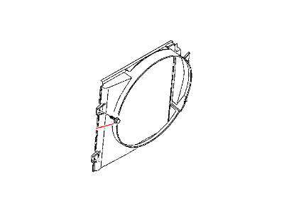 Mopar 52028973AA SHROUD-Fan