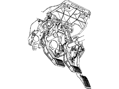 Mopar 68055746AA Cover-Pedal