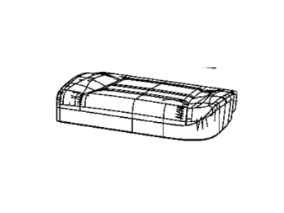 Mopar 6RF15BD3AE Cover-Rear Seat Cushion