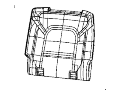 Mopar 7AR15BD3AA Cover-Rear Seat Back