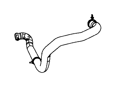 2008 Jeep Liberty Radiator Hose - 55037789AF