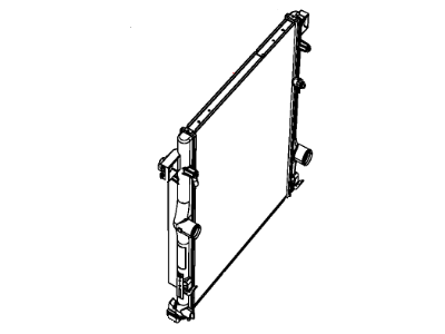 Mopar 68003966AC Engine Cooling Radiator